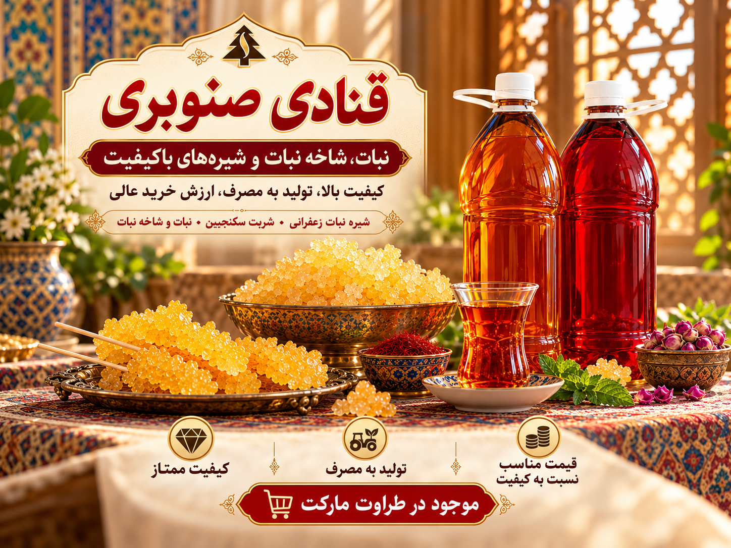 محصولات برند صنوبری 