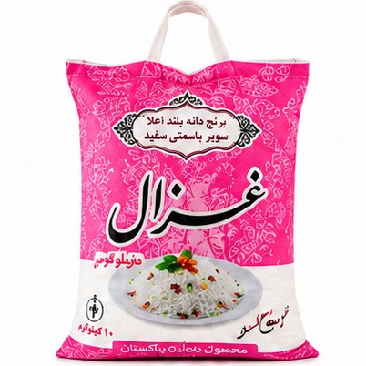 برنج پاکستانی سوپر باسماتی غزال صورتی