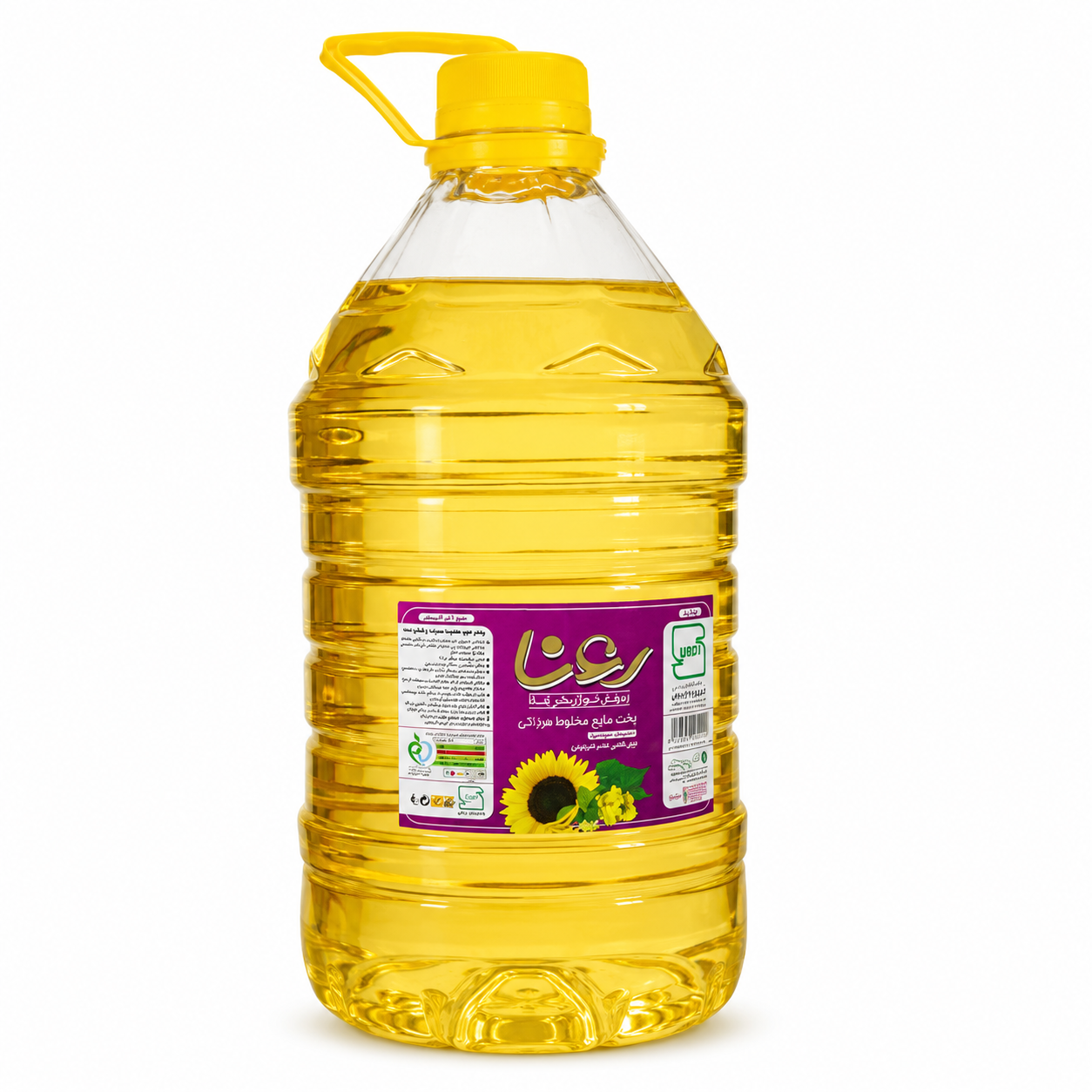 روغن پخت و پز ۵ لیتری رعنا