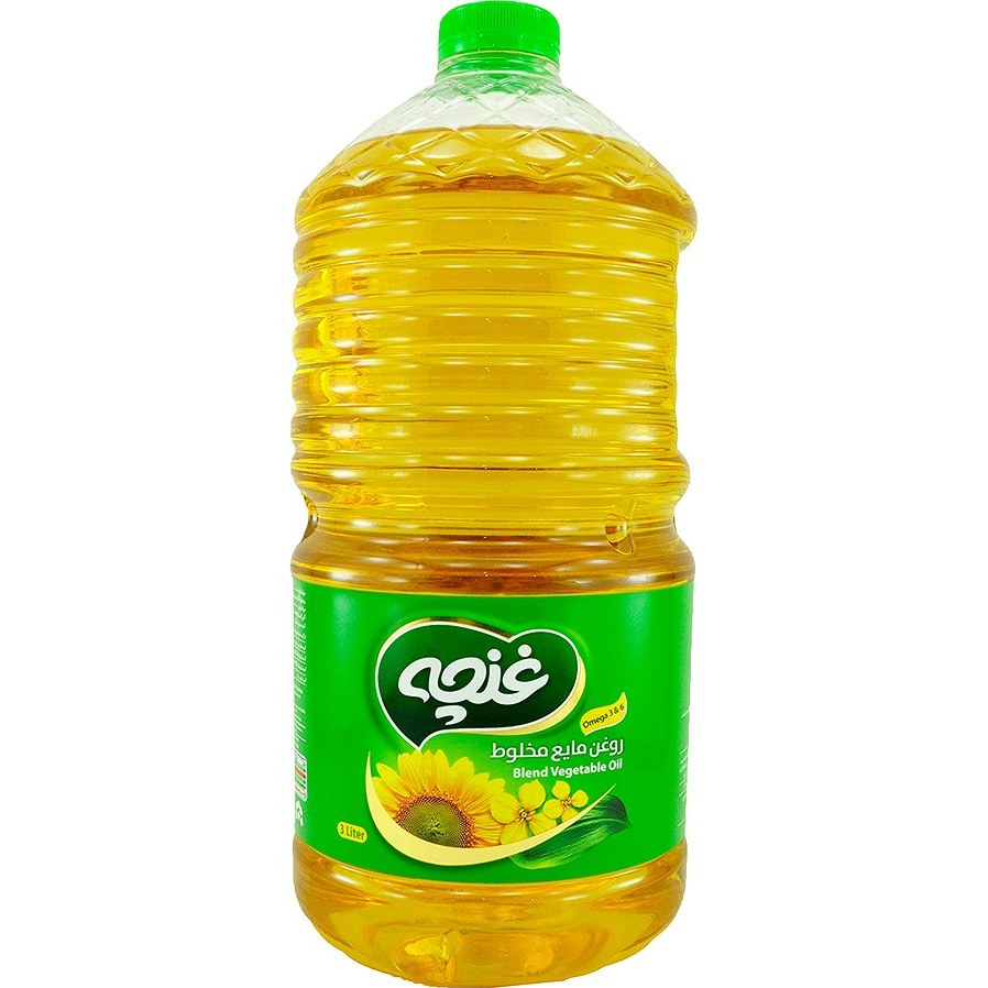 روغن پخت و پز 3 لیتری غنچه