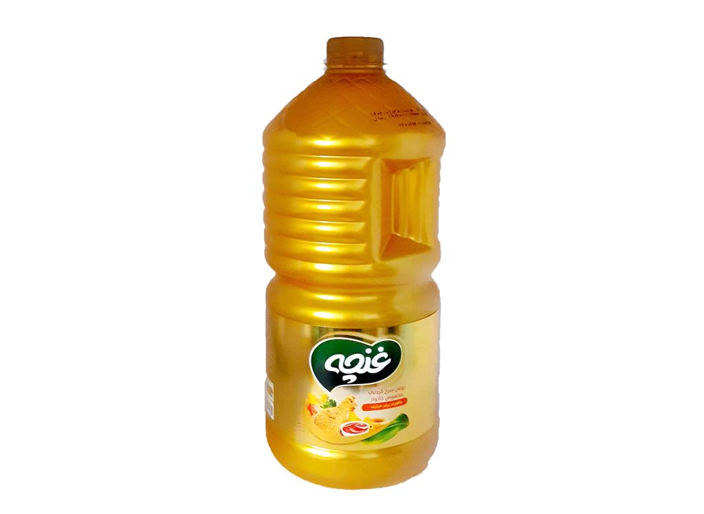 روغن سرخ کردنی 3 لیتری غنچه